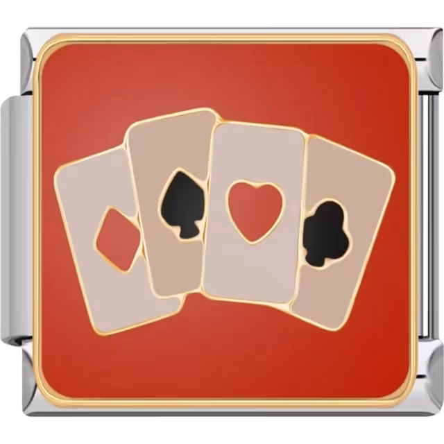 Playing Cards Charm