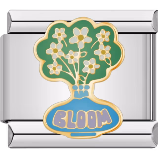 Bloom Flower Vase Charm