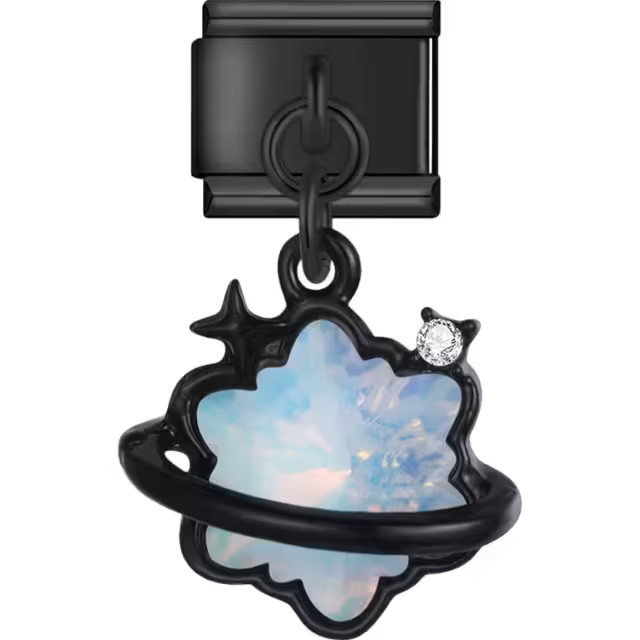 Black Planet Dangle Charm