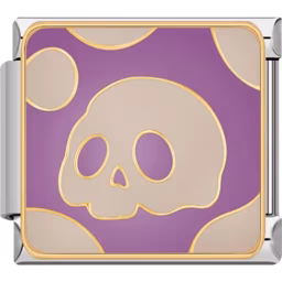 Skull Charm Silver