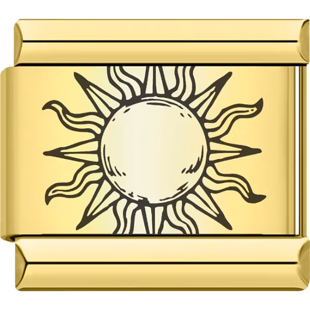 Minimalist Sun Charm