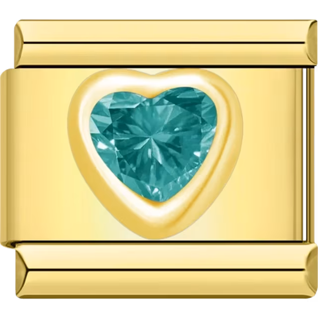 Green Heart Charm