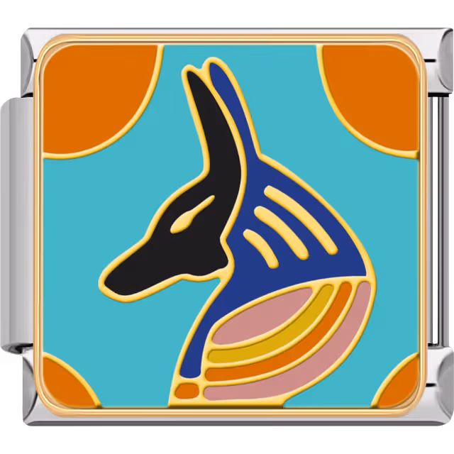 Anubis Head Egyptian Mythology Charm