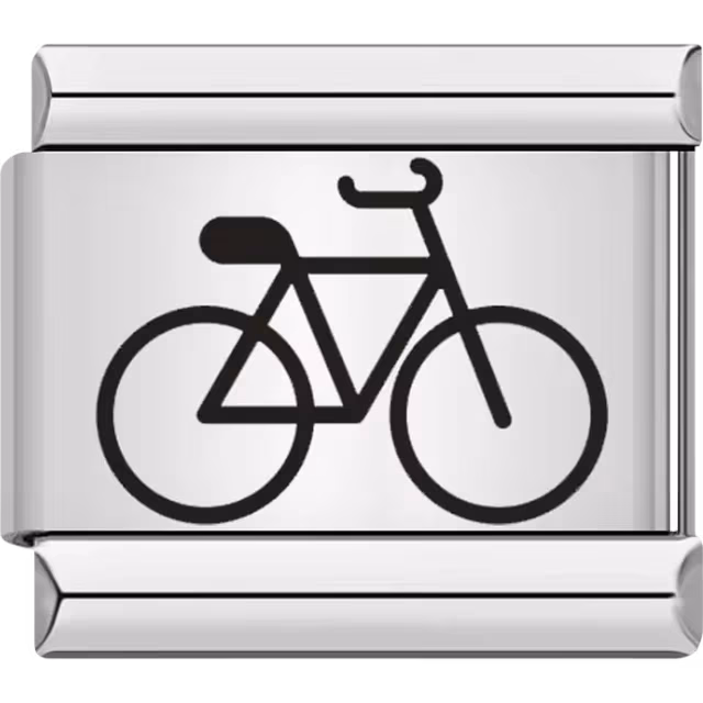 Bicycle Outline Charm
