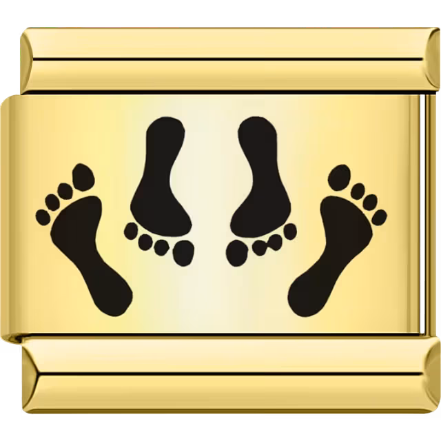 Baby Footprints Charm
