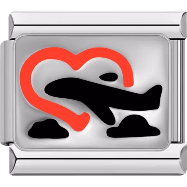 Airplane Love Charm