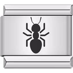 Ant Charm Silver
