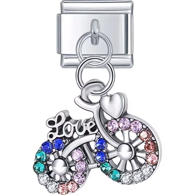 “Love” Bicycle Charm