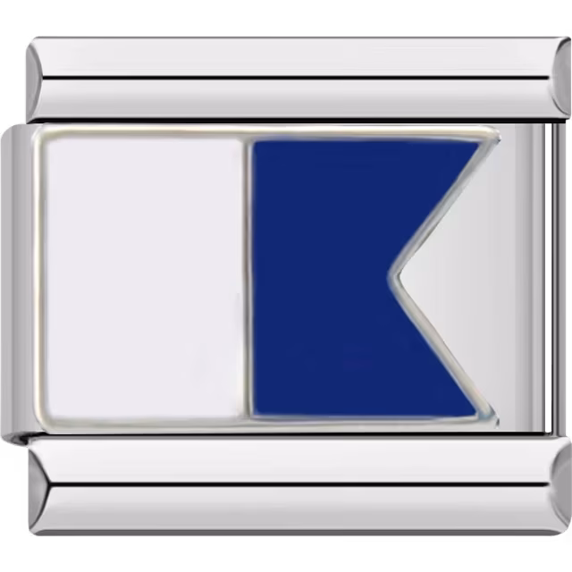 Alpha Maritime Flag Charm