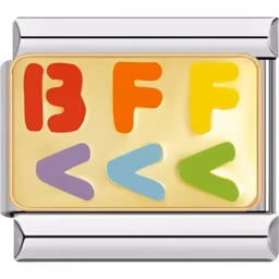 BFF Charm Silver