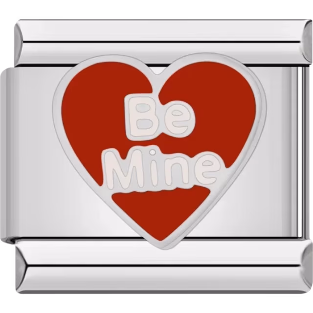 “Be Mine” Heart Charm