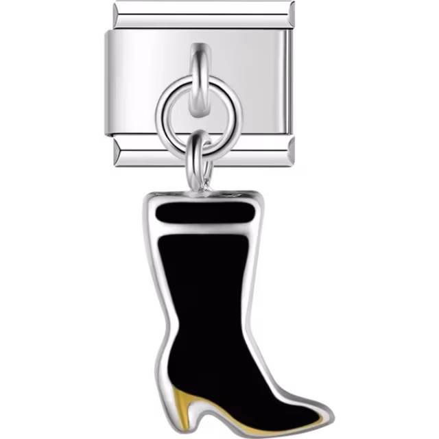 Black Boot Dangle Charm