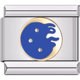 Blue Comet Charm Silver
