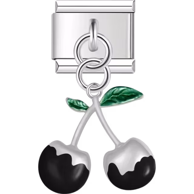Black Cherry Pendant Charm