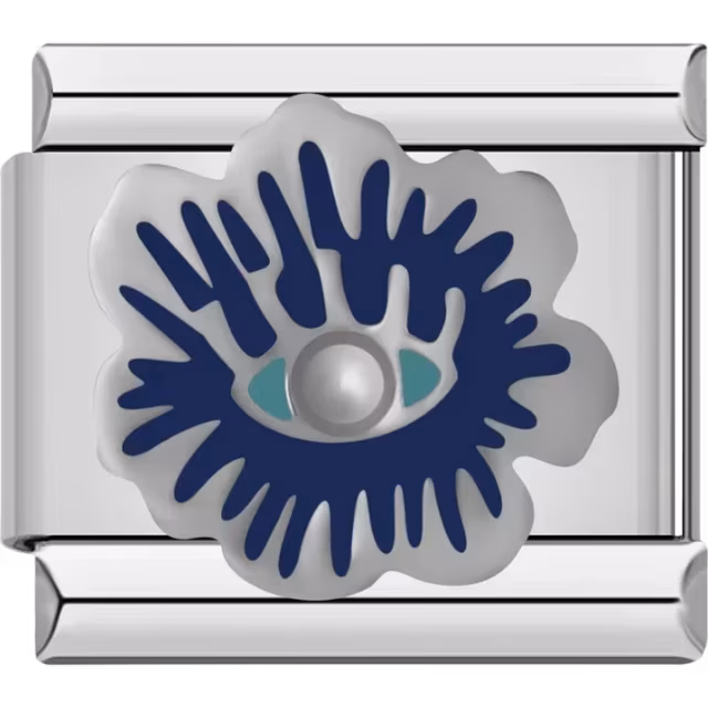 Abstract Evil Eye Charm