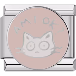 Am I OK? Cat Charm Silver