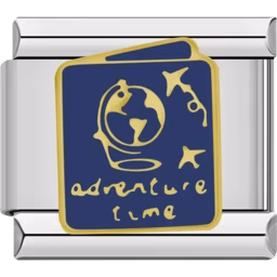 Adventure Time Charm Silver