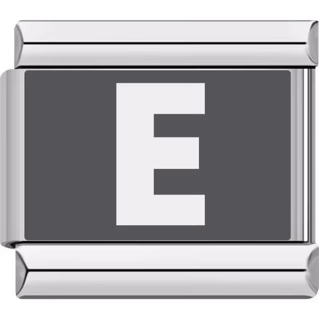Letter E Charm