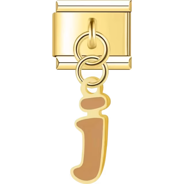 Letter "J" Dangle Charm
