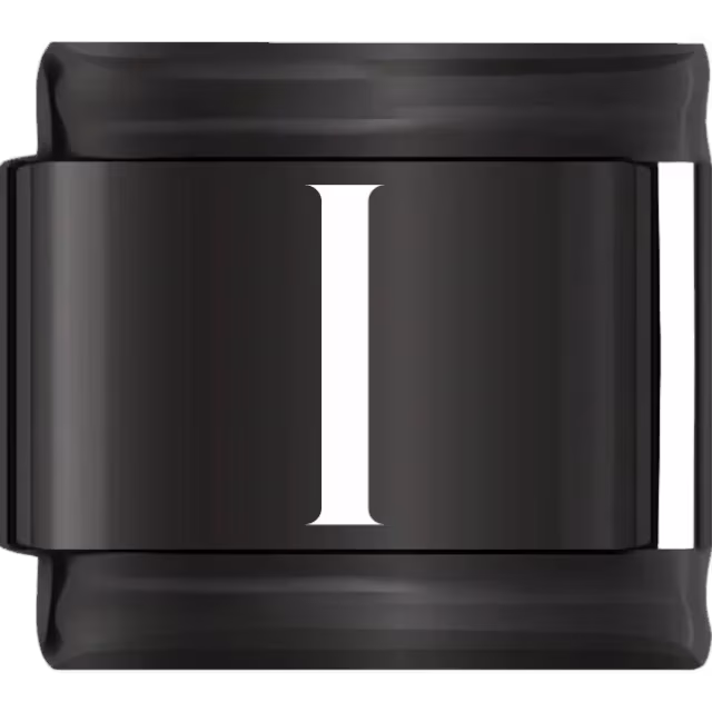 Black Letter I Charm