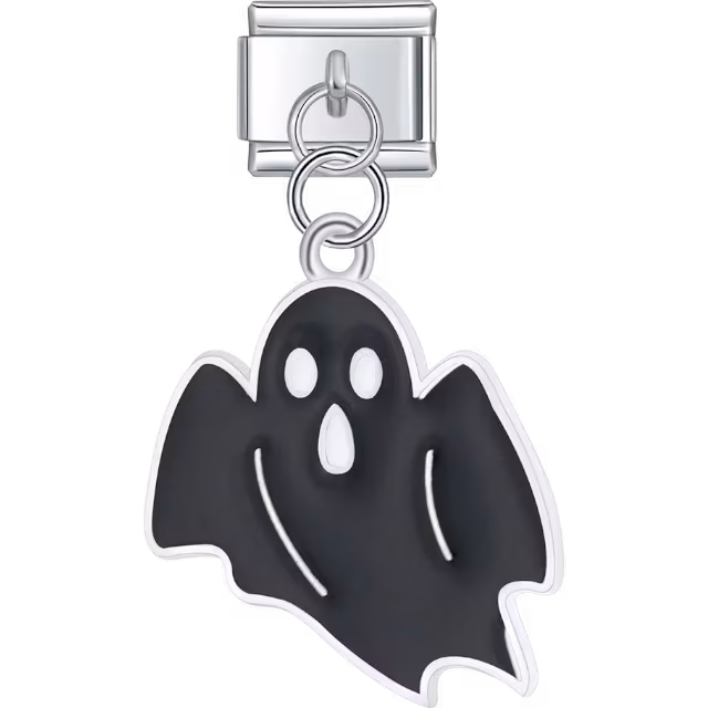 Black Ghost Charm