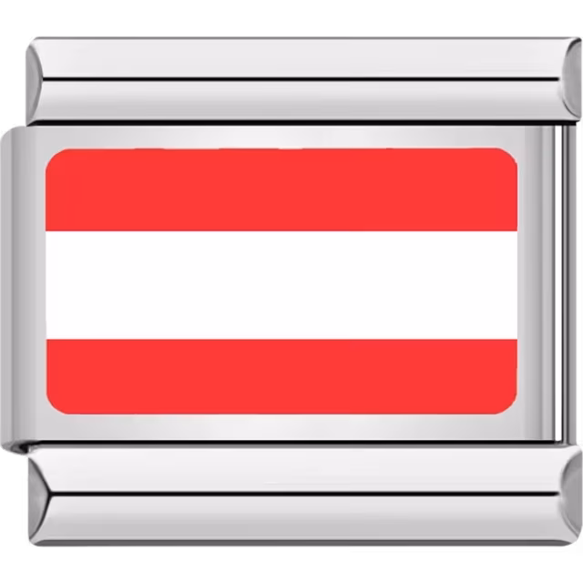 Austria Flag Charm