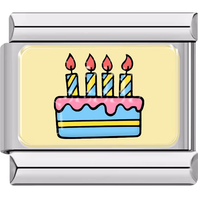 Birthday Cake Charm
