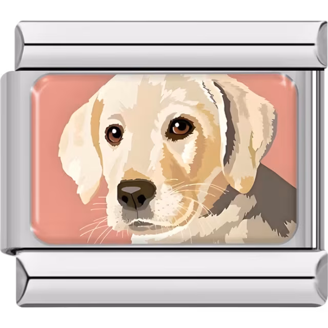 Beagle Dog Head Charm