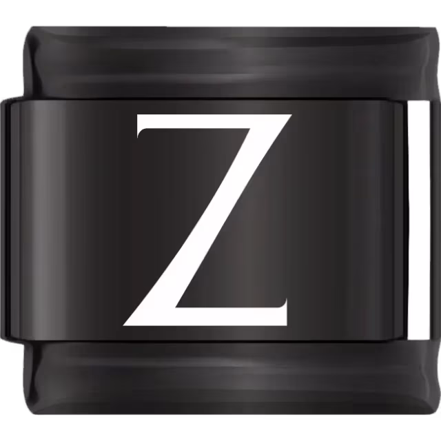 Black Letter Z Charm